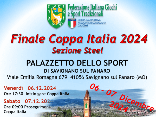 Finale Coppa Italia 2024 Sezione Steel